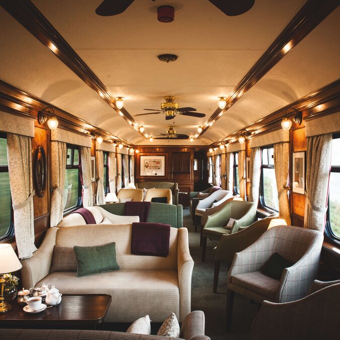 Salon Voitures Royal Scotsman | © Belmond Salon Voitures Royal Scotsman | © Belmond