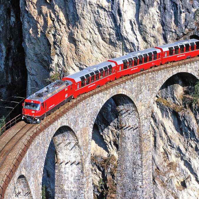 Bernina Express | © Rhätische Bahn/Peter Donatsch Bernina Express | © Rhätische Bahn/Peter Donatsch