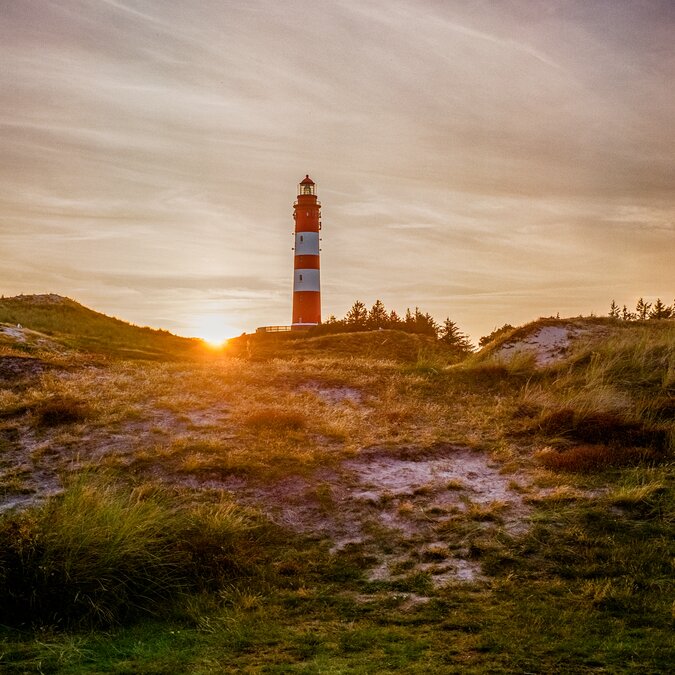 Amrum Leuchtturm | © Lennart Plambeck railtour_Nordsee Ferien | © Lennart Plambeck