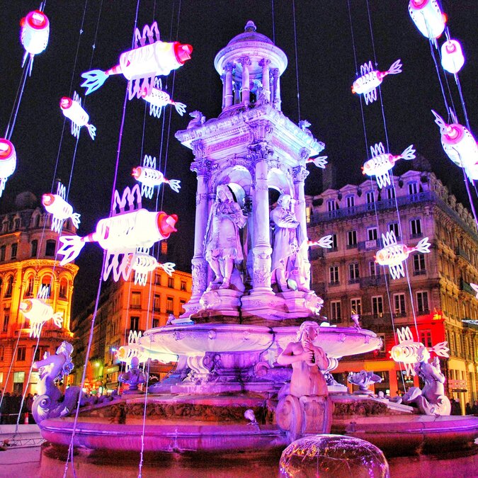 Lyon Fête des lumières | © (c) Lyon Fête des lumières railtour_Lyon Fête des lumières | © (c) Lyon Fête des lumières
