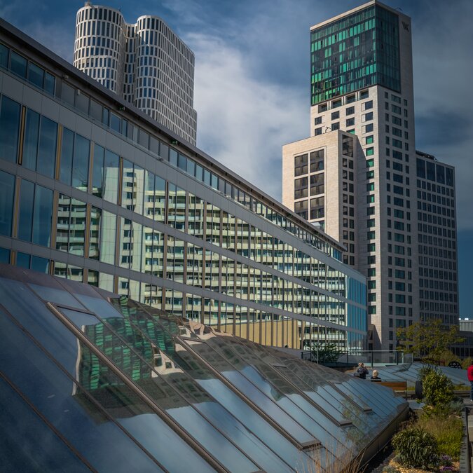 Bikini Berlin | © Shutterstock 1388223266 Das „Bikini Berlin“ (ehemals Bikini-Haus), ein Konzept-Einkaufszentrum in der Budapester Straße in Berlin, Deutschland | © Shutterstock 1388223266