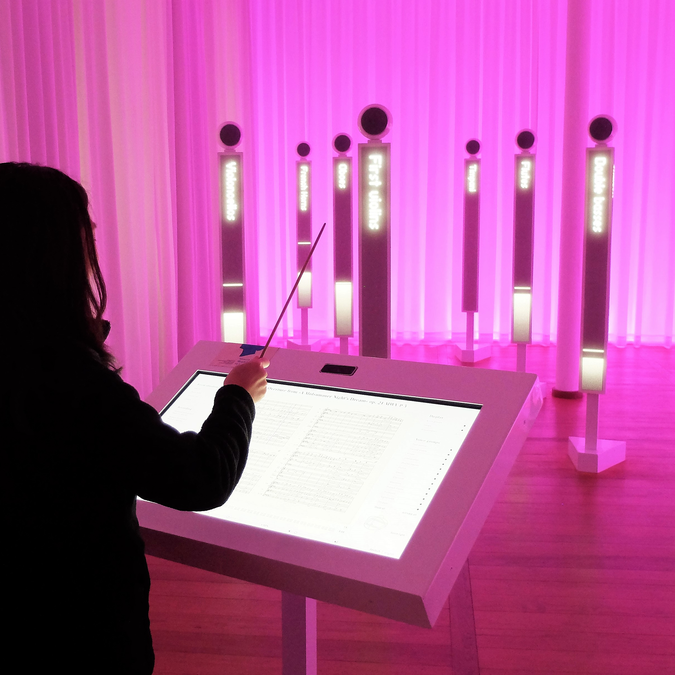 Leipziger Notenspur | © TMGS Wolfgang Gärtner Interaktive Ausstellung zu den verschiedenen Komponisten die mit Leipzig in Verbinung stehen | © TMGS Wolfgang Gärtner