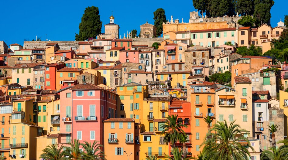 Historische Altstadt von Menton | © shutterstock_515483761 Historische Altstadt von Menton | © shutterstock_515483761