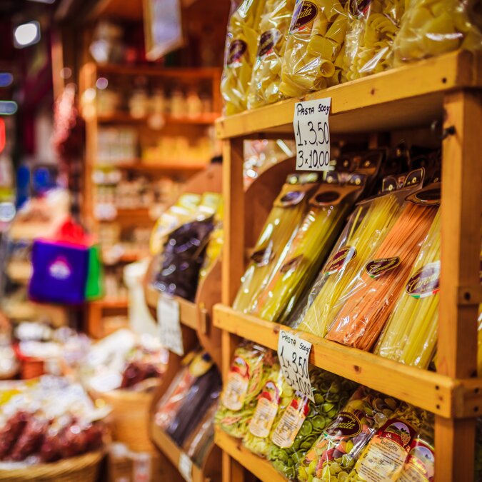 Markt von San Lorenzo | © Shutterstock 718409083 Mai 2017, Florenz, Italien - Zentralmarkt | © Shutterstock 718409083