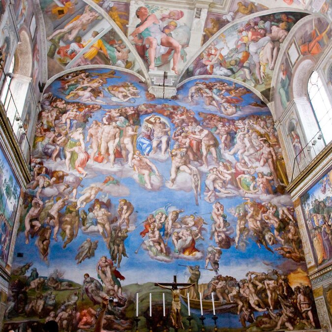 Sixtinische Kapelle von Michelangelo | © Shutterstock 83706781 Sixtinische Kapelle von Michelangelo | © Shutterstock 83706781