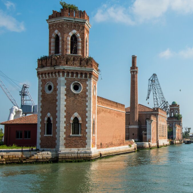 Kunstbiennale | © Shutterstock 1927043969 Venedig Arsenal, alte Werft, in Venedig, Italien, Europa | © Shutterstock 1927043969